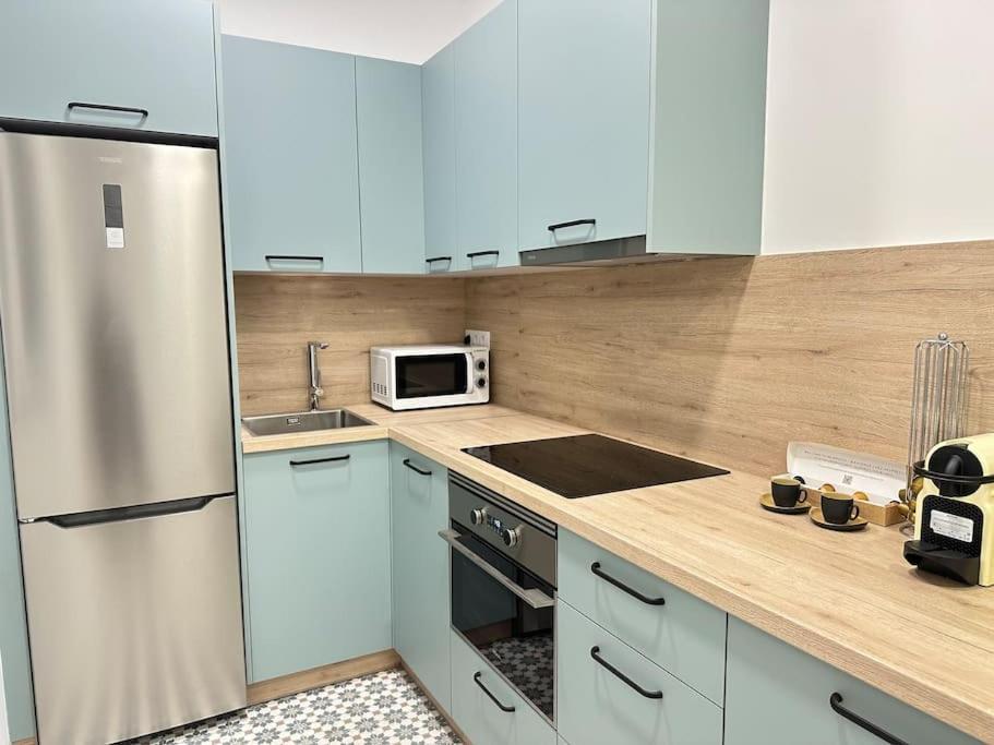 Elegante Hogar En El Centro Apartamento Vigo Exterior foto